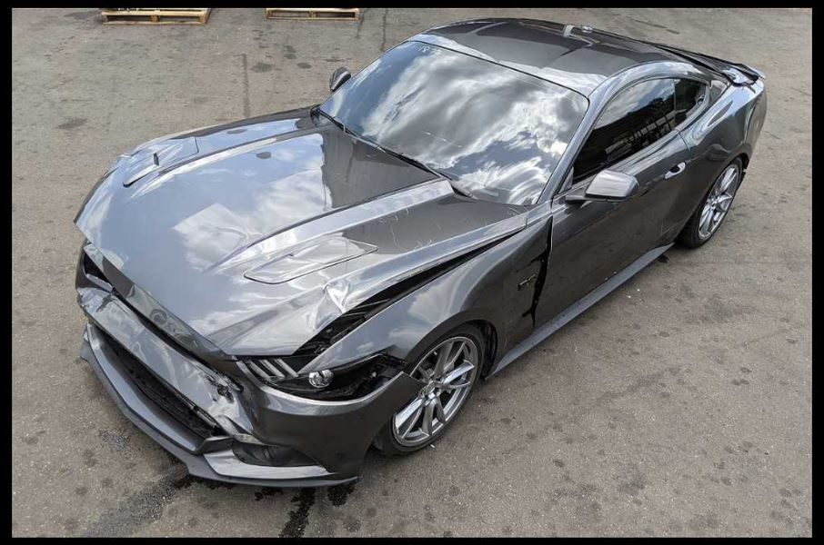 2015-2017 Ford Mustang GT S550 Dash Panel Board Trim No Gauge Pack Cover - The Parts Farm