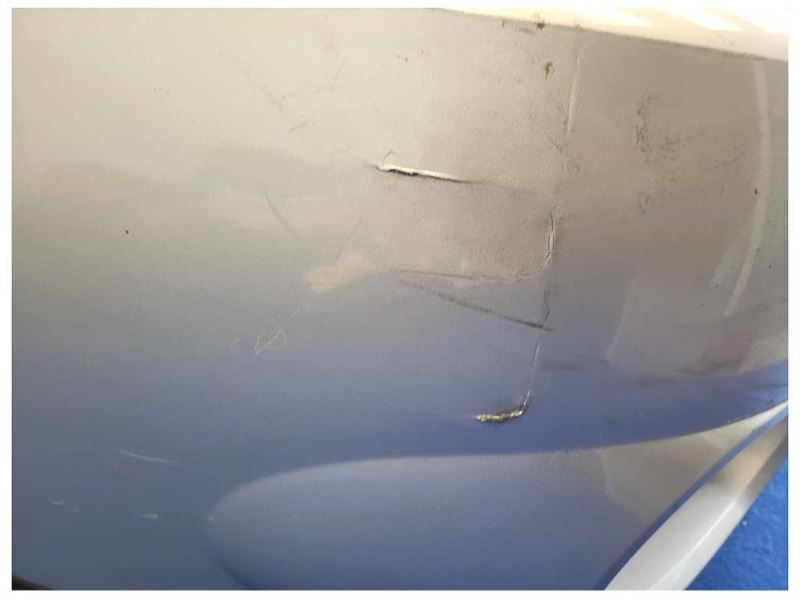 2003-2004 Ford Mustang Cobra SVT Front Bumper Cover Valance -Rip- Paint YN 2573 - The Parts Farm
