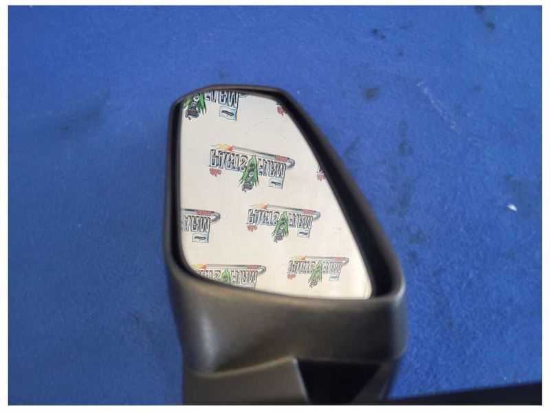 2013-2014 Ford Mustang GT Driver Rear View Mirror Base Glass Paint UX 2578 - The Parts Farm