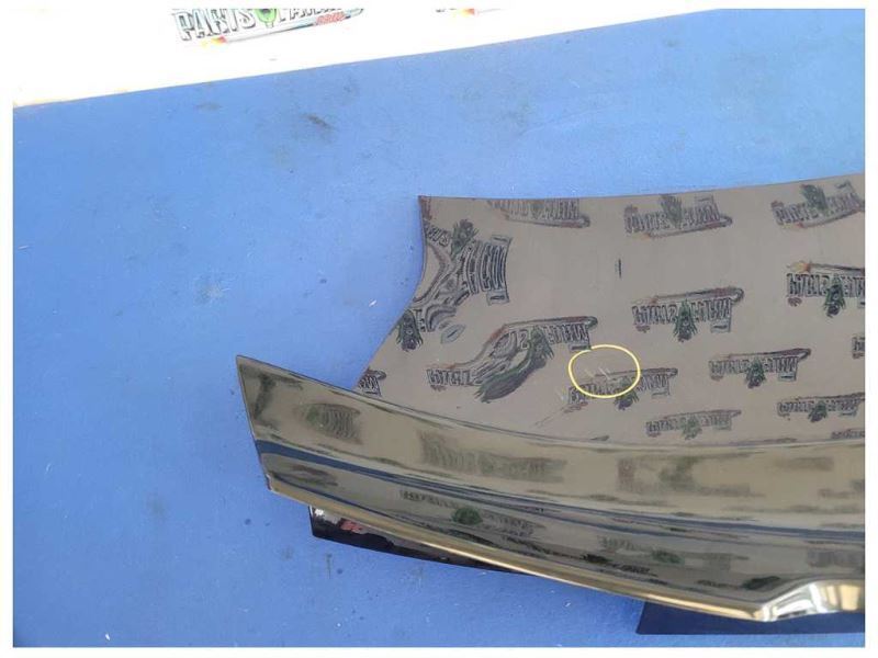 2010-2013 Chevrolet Camaro SS Coupe Deck Lid Rear Trunk Spoiler Paint Blue 2588 - The Parts Farm