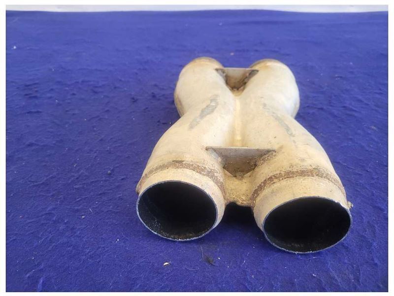 2016-2022 Chevrolet Camaro SS 6.2L X Pipe Mid Exhaust Weld In Pipe - The Parts Farm