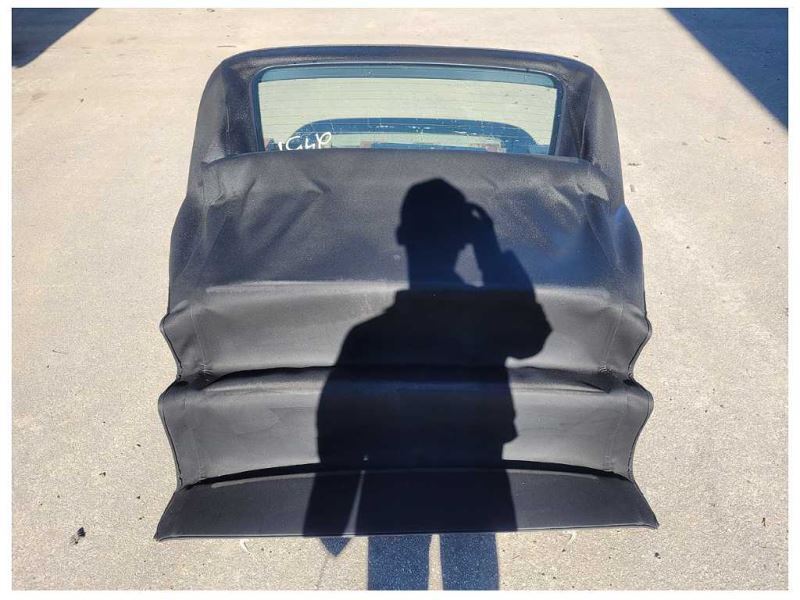 2001-2006 BMW M3 E46 Convertible Soft Top Cloth Roof Black 2451 - The Parts Farm