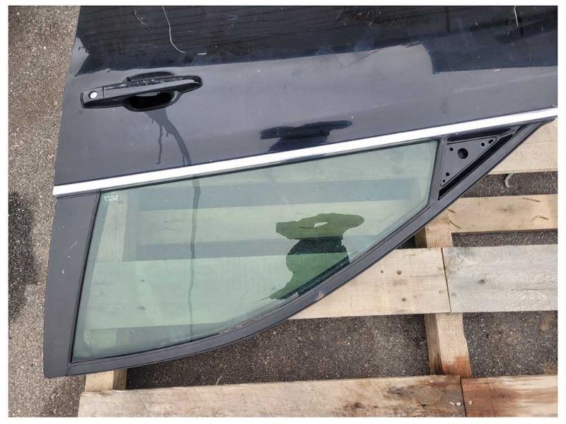 2008-2014 Cadillac CTSV Driver Left Front Door Paint Black *Bent Corner* 869 - The Parts Farm
