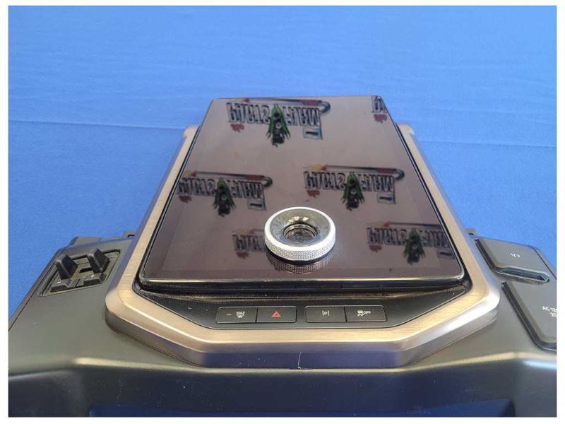 2022 Ford F150 Lightning Display Screen Bezel Radio Receiver Surround 2523 - The Parts Farm