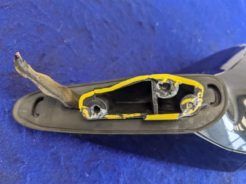 2010-2015 Chevrolet Camaro SS Driver Left LH View Mirror Power Heated DD1 Black - The Parts Farm