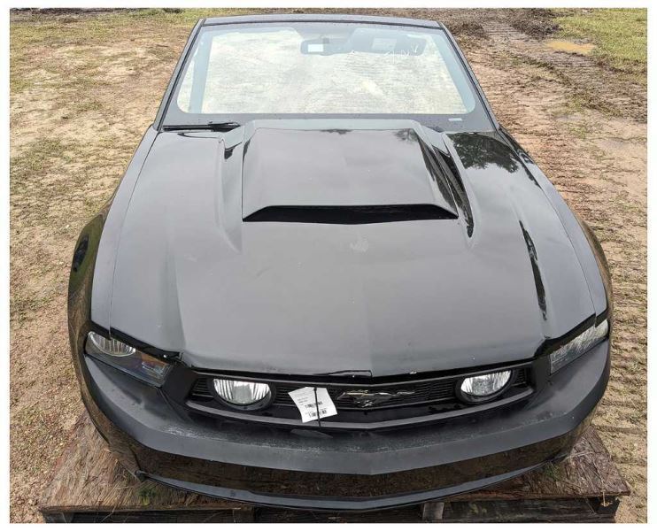 2010-2012 Ford Mustang GT S197 Front Clip Bumper Fender Hood Paint G1 2309 - The Parts Farm
