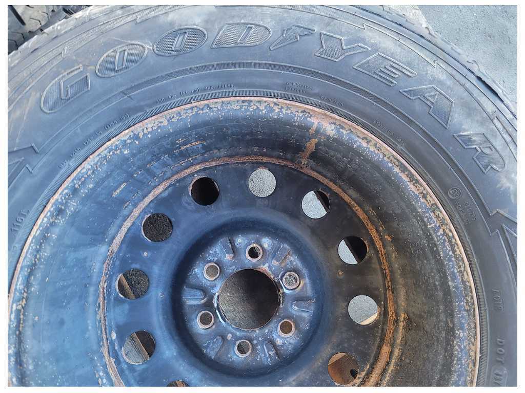 2015-2022 Ford F150 Pickup Truck Wheel 17x7.5 Steel 12 Holes Painted Spare 2505 - The Parts Farm