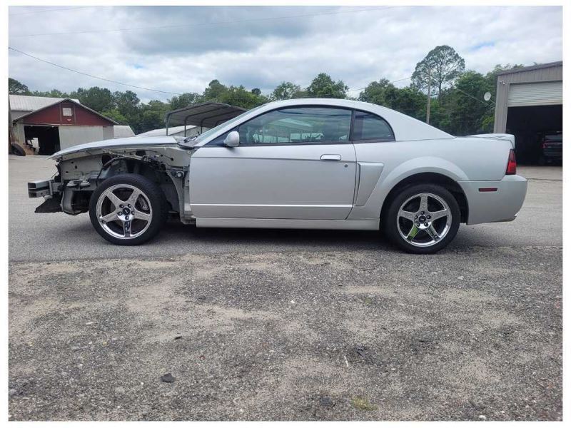 2003-2004 Ford Mustang Cobra SVT DOHC 4.6L E Emergency Brake Leather Pull 2573 - The Parts Farm