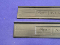 2015-2023 Ford Mustang GT S550 Pair Door Sill Plates Scuff Front 2287 - The Parts Farm