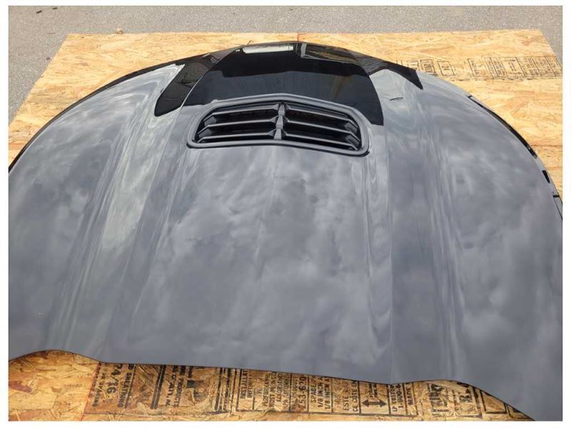 2019-2023 Chevrolet Camaro SS LT1 6.2L Front Hood Shell Vent Paint Black C124 - The Parts Farm
