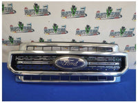 2022 Ford F250 Super Duty Pickup Truck Front Upper Grill *Broke Tabs* 2557 - The Parts Farm