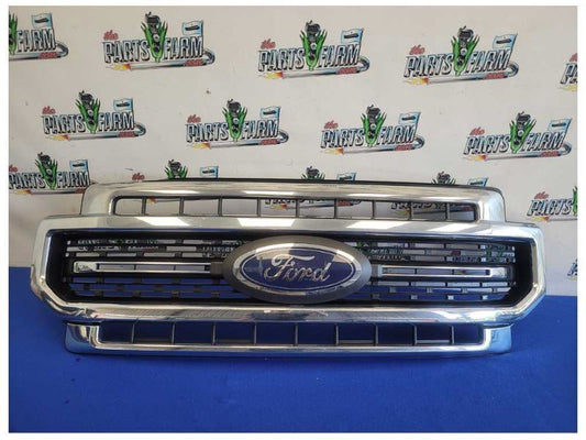 2022 Ford F250 Super Duty Pickup Truck Front Upper Grill *Broke Tabs* 2557 - The Parts Farm