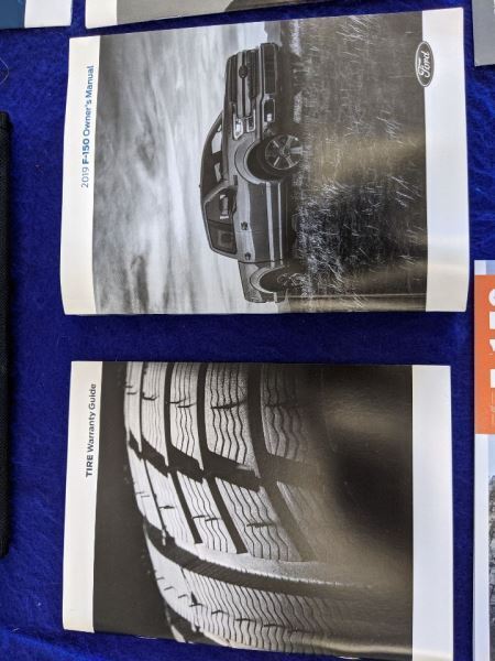 2019 Ford F150 Pickup Truck Owners Manual Service Guide Booklet OEM - The Parts Farm