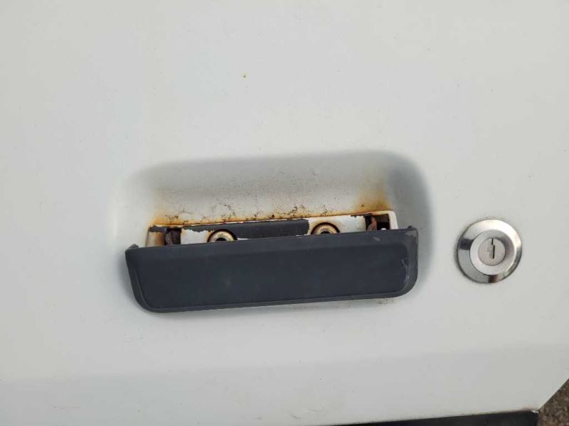 1987-1993 Ford Mustang GT LX 5.0L Passenger Right Door Shell Handle Paint YO - The Parts Farm