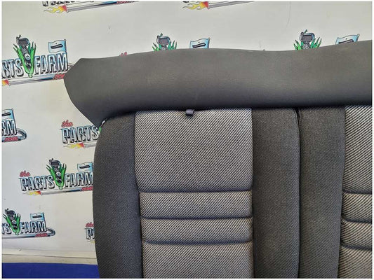 1994-1998 Ford Mustang GT Coupe Rear Cloth Black Seats Upper Lower 2907