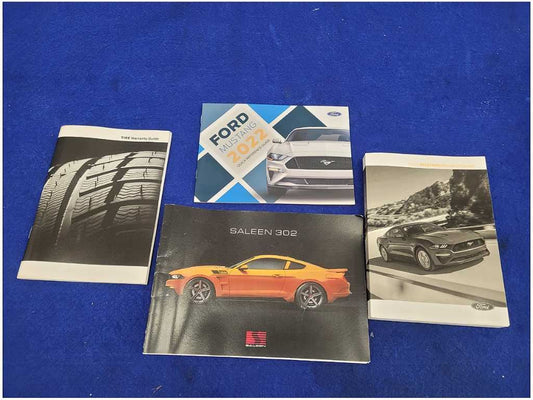 2022 Ford Mustang GT S550 Saleen Owner's Manual Booklet Pamphlet S302 2798