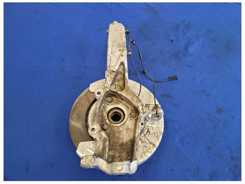 2017-2021 Tesla Model 3 Long Range Dual Motor Driver Front Spindle Knuckle 2139 - The Parts Farm