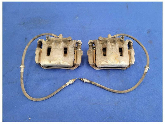 2011-2012 Nissan Leaf Set Front Brake Caliper Pad Hose1856 - The Parts Farm