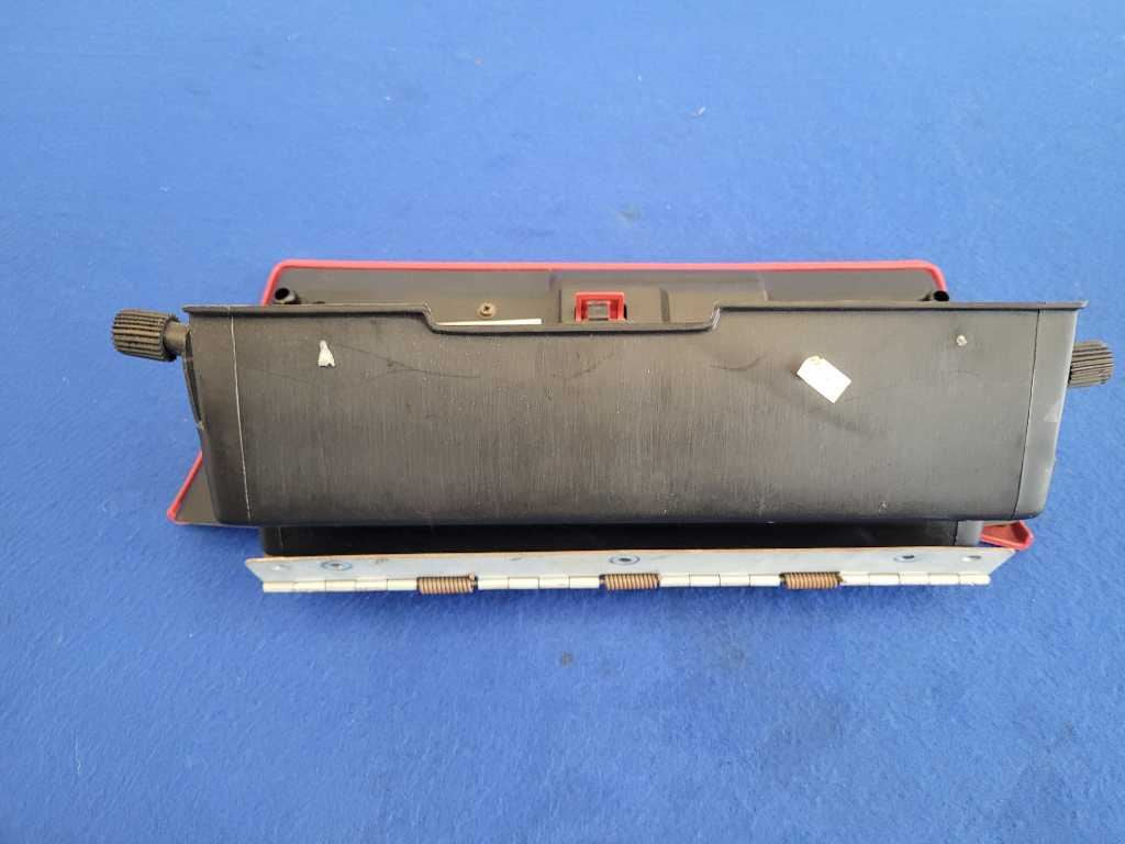1994-1998 Ford Mustang GT 5.0L Glove Box Passenger Dashboard Trim Red 2631 - The Parts Farm