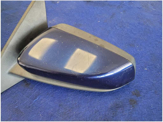 2010-2012 Ford Mustang GT500 Driver Rear View Mirror No Spot Glass Blue 2852