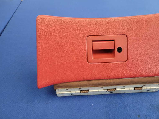 1994-1998 Ford Mustang GT 5.0L Glove Box Passenger Dashboard Trim Red 2631