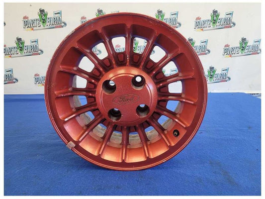 1987-1993 Ford Mustang GT 5.0L Turbine Wheel 15x7 Spoke Paint Red 2299 - The Parts Farm