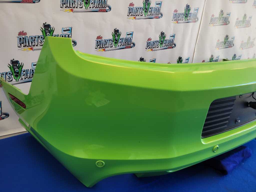 2013-2014 Ford Mustang GT Rear Bumper Cover Park Assist Trim Paint HD 2633 - The Parts Farm