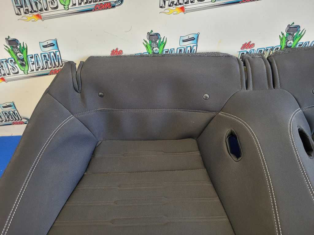 2015-2017 Ford Mustang GT S550 Rear Coupe Cloth Seats Seat Upper Lower 2643 - The Parts Farm