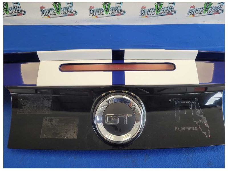 2013-2014 Ford Mustang GT Rear Trunk Deck Lid Coupe Emblem Wing Paint L6 2605 - The Parts Farm