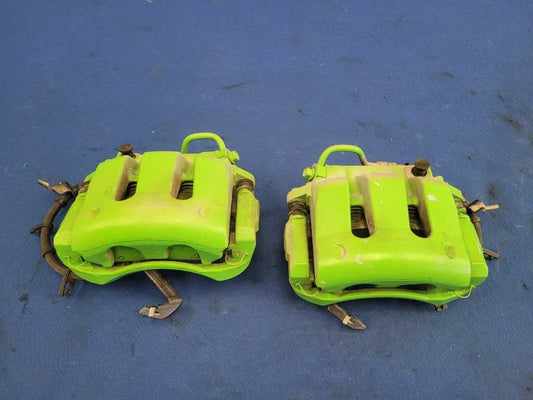 2011-2014 Ford Mustang GT Pair Front Brembo Brakes Calipers Pads Hoses 2633 - The Parts Farm
