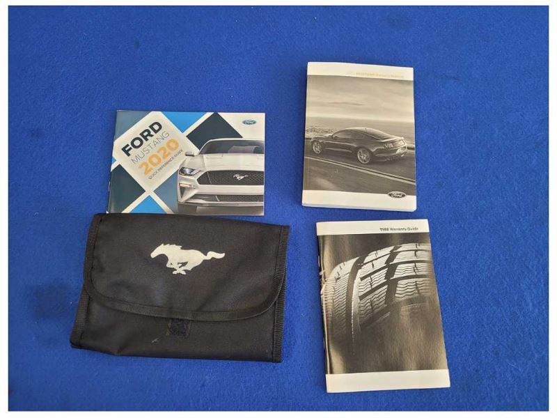 2020 Ford Mustang GT S550 Owner's Manual Booklet Pamphlet Cover - The Parts Farm