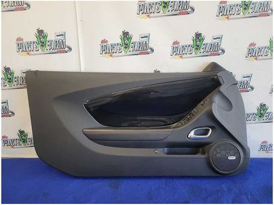 2011-2015 Chevrolet Camaro ZL1 Convertible Pair Front Door Panels Black 2930