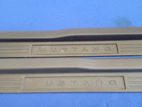 2005-2010 Mustang GT 4.6L Convertible Pair Door Sill Plates Scuff Base 2496 - The Parts Farm