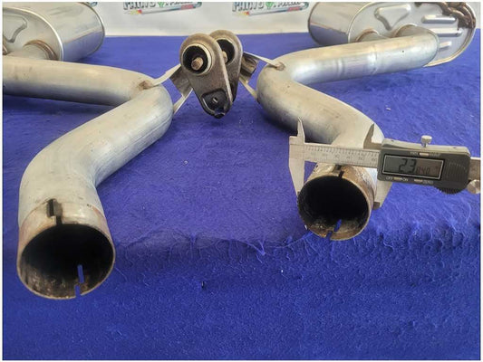 2015-2023 Ford Mustang EcoBoost Roush Exhaust Mufflers Tip Rear Non Active 2656