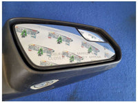 2013-2014 Ford Mustang GT Passenger RH Rear View Mirror Spotter Black 2613 - The Parts Farm