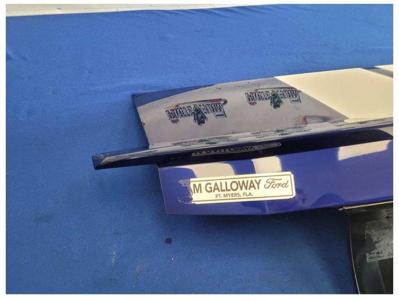 2013-2014 Ford Mustang GT Rear Trunk Deck Lid Coupe Emblem Wing Paint L6 2605 - The Parts Farm