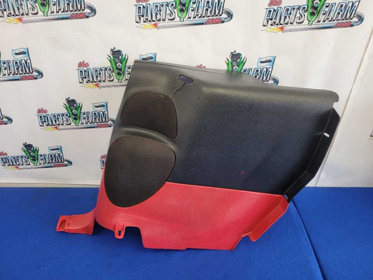 1994-1995 Ford Mustang GT Convertible Passenger Rear Quarter Trim Red 2631 - The Parts Farm