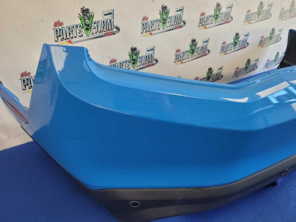 2011-2012 Ford Mustang GT Rear Bumper Cover Park Assist Valance Paint CI 2639 - The Parts Farm