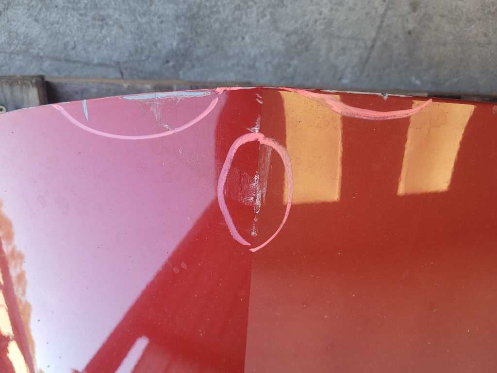 2010-2015 Chevrolet Camaro SS Passenger Front Door Coupe Shell Paint Maroon 2592 - The Parts Farm