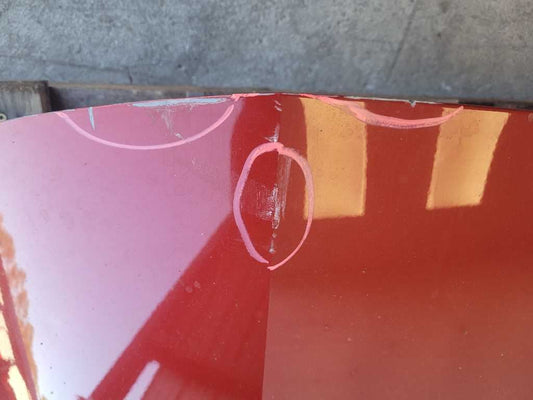 2010-2015 Chevrolet Camaro SS Passenger Front Door Coupe Shell Paint Maroon 2592