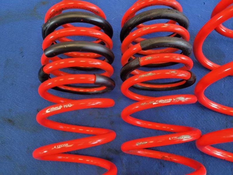 2011-2014 Ford Mustang GT Eibach Sportline Front Back Springs Red Lowering 2633 - The Parts Farm