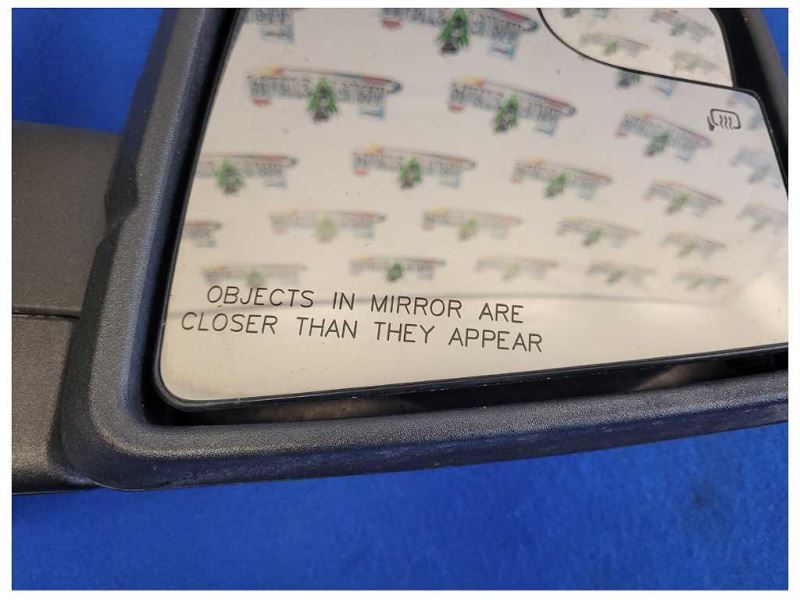 2015-2017 Ford F150 F-150 Truck Front Passenger Rear View Mirror Textured 2615 - The Parts Farm