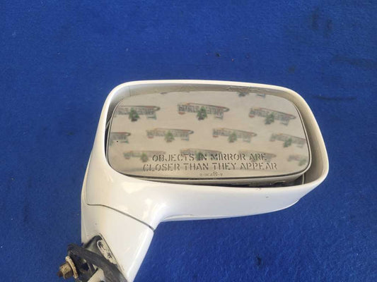 1990 Ford Mustang Mclaren Convertible Passenger RH Rear View Mirror White 2603