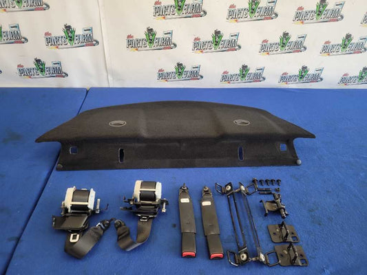 2015-2017 Ford Mustang GT Rear Coupe Seat Belt Package Tray Buckle Bolts 2643 - The Parts Farm