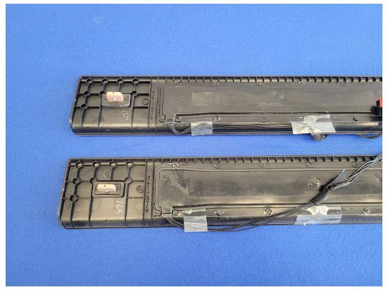 2015-2023 Ford Mustang GT S550 Pair Door Sill Plates Lighted Scuff 2610 - The Parts Farm
