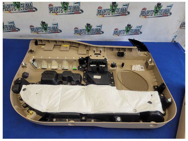 2015-2017 Ford F150 F-150 Pickup Truck Set Door Panels Beige Black Crew Cab 2615 - The Parts Farm