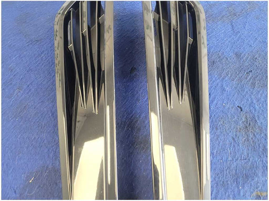 2016-2018 Chevrolet Camaro SS Coupe Pair Front Hood Vents Air Ducts Black 2858