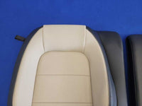 2015-2017 Ford Mustang GT S550 Coupe Upper Seat Beige Cushion Rear Back 2616 - The Parts Farm