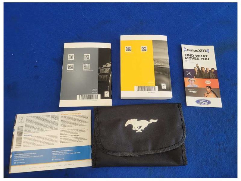2021 Ford Mustang GT S550 Owner's Manual Book Pamphlet Cover 2622 - The Parts Farm