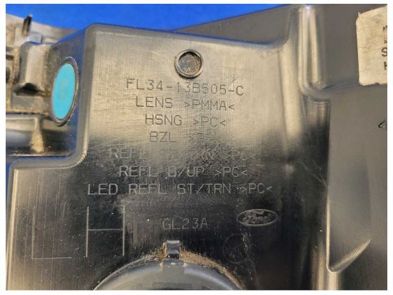 2015-2017 Ford F150 F-150 Pickup Truck Driver Rear BLIS Taillight Lamp 2617 - The Parts Farm